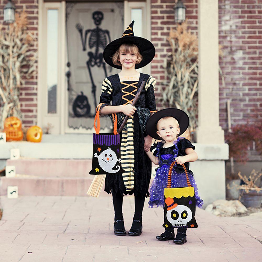 Decoration For Children Kids Ornament Props Tote Bag Gift Pouch Halloween Candy Bag Non-woven Bag