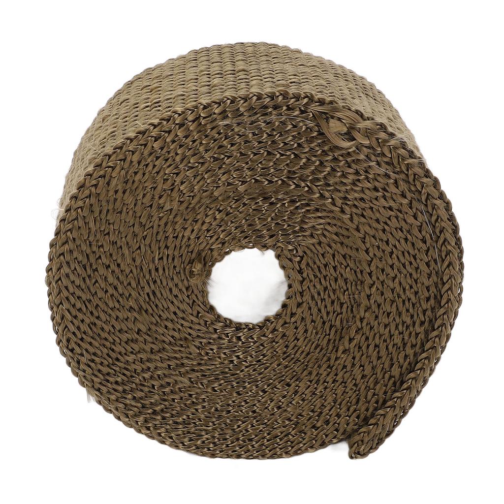 Zeltofen Feuerfestes Band 5m Lang Isolierung Feuerfest Rohrumwicklung Verbrühschutz Ofenrohrschutz