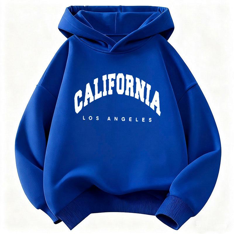 Kalifornia Los Angeles Bluza z nadrukiem liter Dzieci Kot Dziecięca Bluza z kapturem Modna Bluza z kapturem Codzienne Bluzy z kapturem dla Chłopców Dziewcząt Ubrania