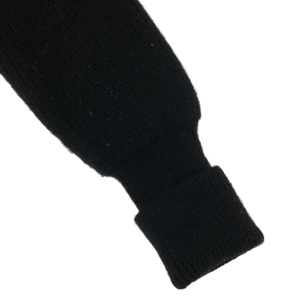 Neighborhood Wool Long Sleeve Knit M Black Sweater Men's Used
