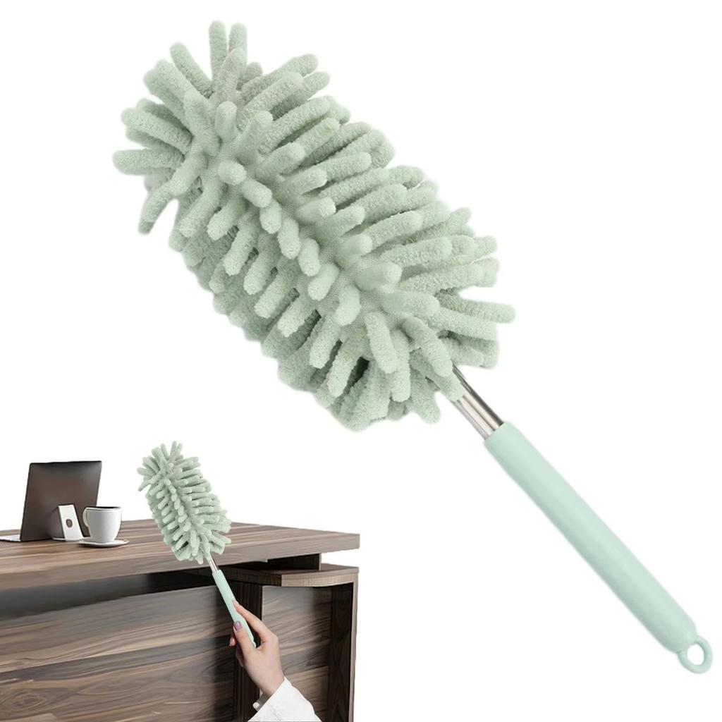 Microfiber Duster with Extendable Handle, Static Dust Cleaning Brush for Home Ceiling