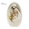 Holy Family Sculpture Resin Figurine Nativity Advent Statue Joseph Virgin Mary Desktop Birth of Jesus Home Office Decoration Ornament Scene