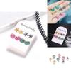 Exquisite Starfish And Shell Stud Earrings Featuring Stunning Mermaid Aesthetic