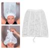 Net Plopping Cap for Drying Curly Hair with Drawstring Adjustable Elastic Band 360 Degree Protection Mesh Hair Drying Net