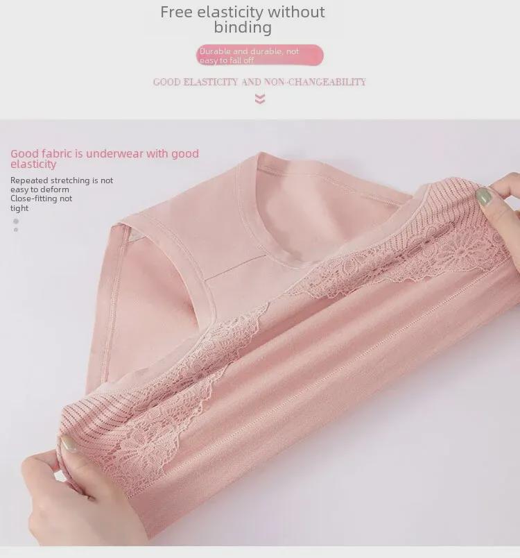 High Waist Cotton Briefs for Middle-aged & Elderly Women - Breathable, Comfortable, Hip Lifting & Abdomen Support.