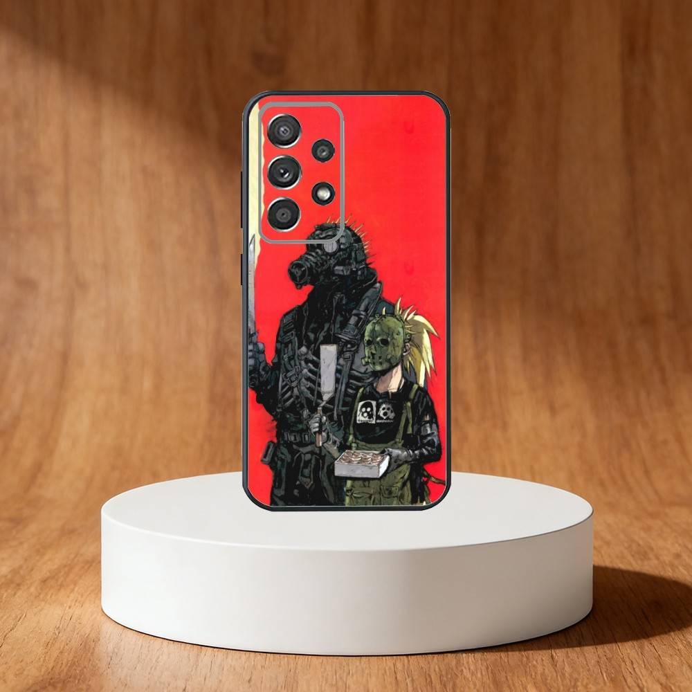 D-Dorohedoro-es Phone Case For Samsung S25,S24,S21,S22,S23,S30,Ultra,S20,Plus,Fe,Note,10,9,5G Black Cover
