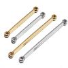 10pcs Stainless Steel Bar Stick Connectors Gold Color Plated Connector for DIY Drop Earrings Jewelry Making Necklaces Components