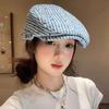Korean Stripped Berets Vintage Painter Cap Ins Polka Dot Beret  Girls