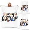 Film Teen Wolf Decken Weiche Warme Flanell Überwurfdecke Bettwäsche für Bett Wohnzimmer Picknick Reise Zuhause Sofa