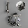 Matte Black Bathroom Bidets Faucet Toilet Cleaner Bidet Sprayer Toilet Faucets Hygienic Bidet Taps Shower Spray Gun