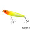 TSURINOYA 70mm 8.4g Topwater Pencil Fishing Lure FLICKER 70F Loud Chugs Z Dog Pencil Hard Bait Lake River Stream Area Fake Bait