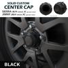 Alumania Center Caps [BLACK] for Jimny JB64 XC Sierra JB74 JC Aluminum Wheels - Rear Left and Right Set - Wheel Customization VSJ-CC01-BK