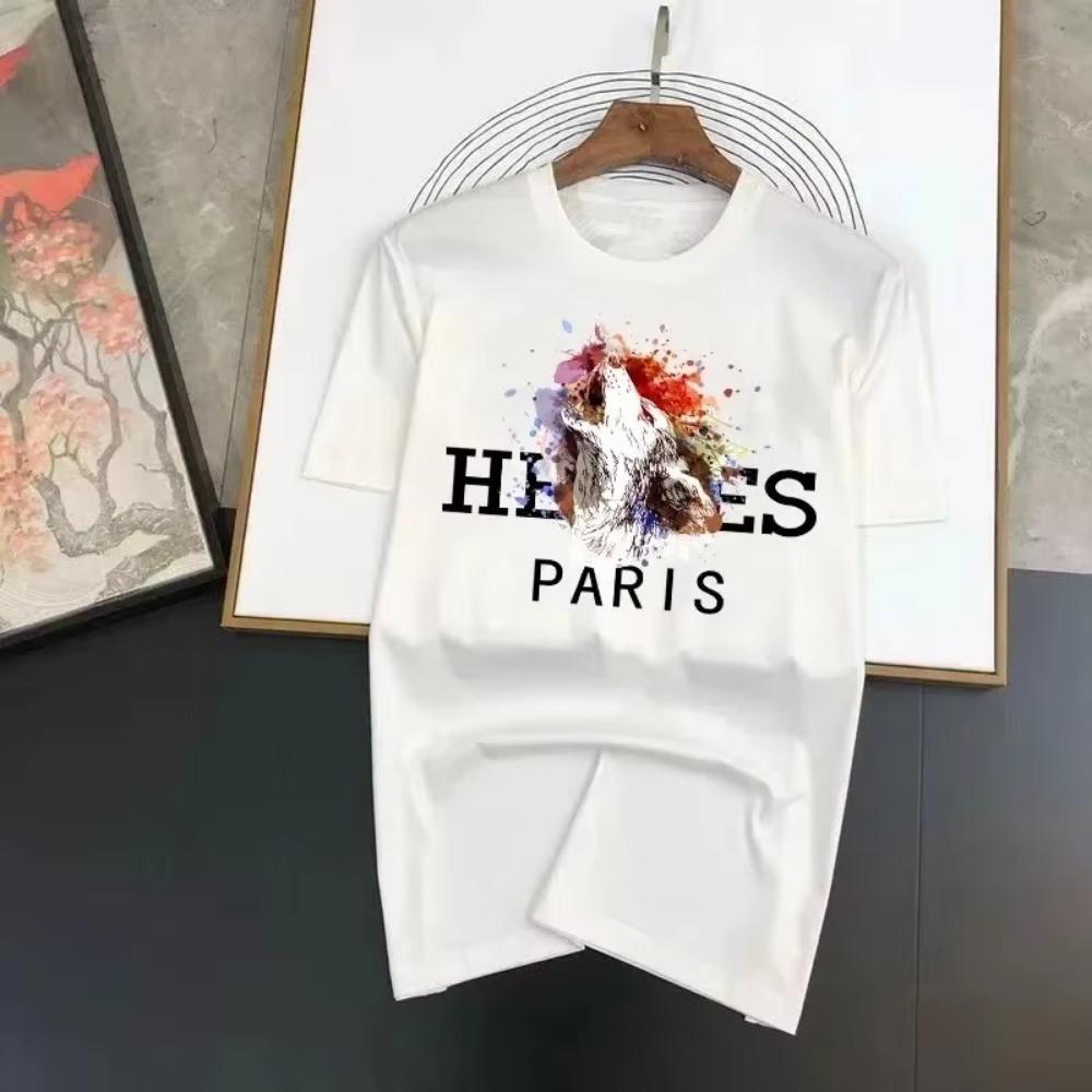 Fashion Oversized Graphic T Shirt Short Sleeve Men's Clothing Tee Top Summer Cotton Casual Round Neck Harajuku 2024 Y2k Shirts