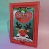 Candy Dispenser Picture Frame Holiday Christmas Reindeer Decor Gumball Machine Picture Frame For Birthday Holiday Christmas