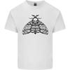 A Gothic Moth Skull Mens Light Cotton T-Shirt Unisex T-Shirt
