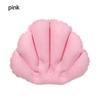 Bathing Accessories Pillow With Suction Cups 1PC Inflatable Bath Soft Spa Neck Support Fan-shaped Cushion Pillow Bathtub