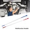 Telescoping Claw Magnetic Retractable Stick Claw Pickup Tool Flexible Pickup Claw with LED Light Grabber Arm Extension