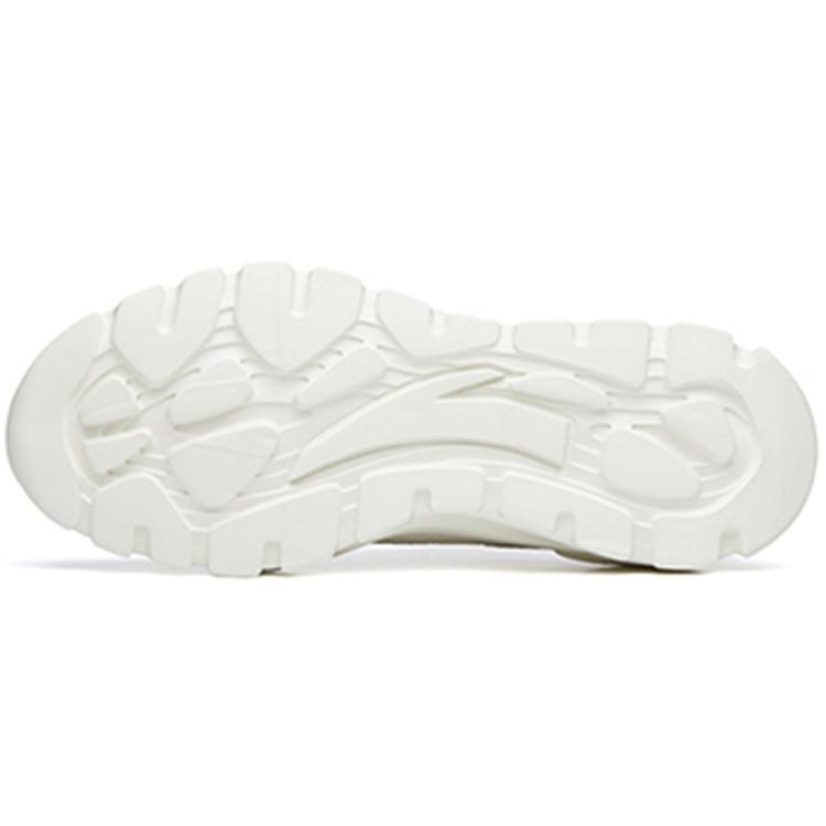 New Anta Life Collection Lightweight And Breathable Low Top Sports Casual Shoes Men's White Gray 912238832-1