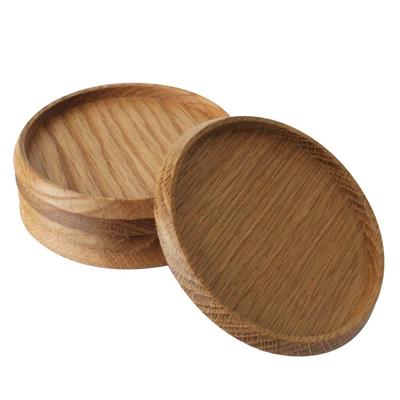 MUSEO Untersetzer, 88mm, 5er-Set, Box (Eiche)