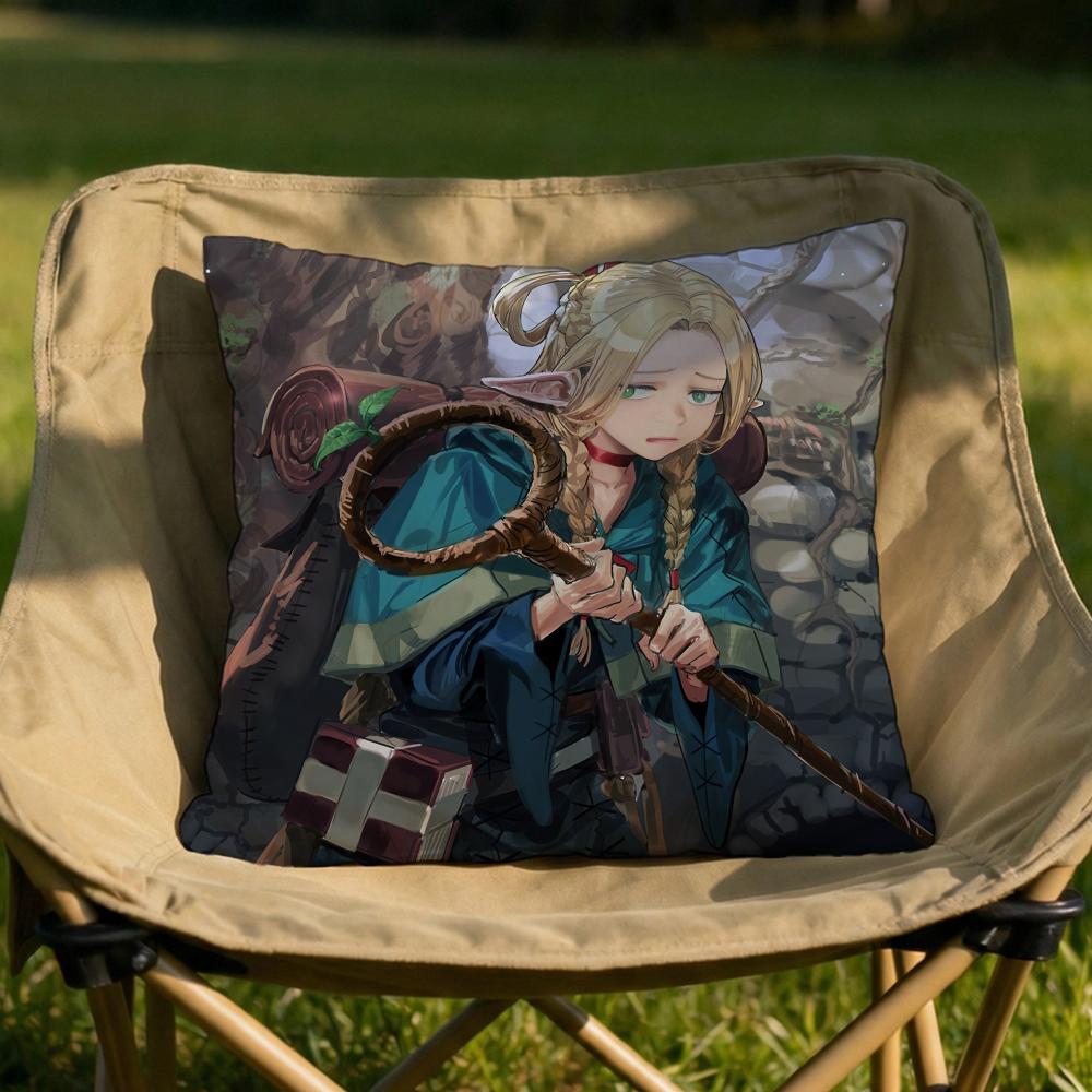 Anime MMarcille Donato Cushion Cover Soft Reversible Durable Pillow Cover MultiScene Use for Home Car Daily Comfort