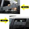 Aluminum Alloy Car Rear Side Window Ventilation Panel Decoration Accessories For Land Rover Discovery 3 4 LR3 LR4 2004-2016