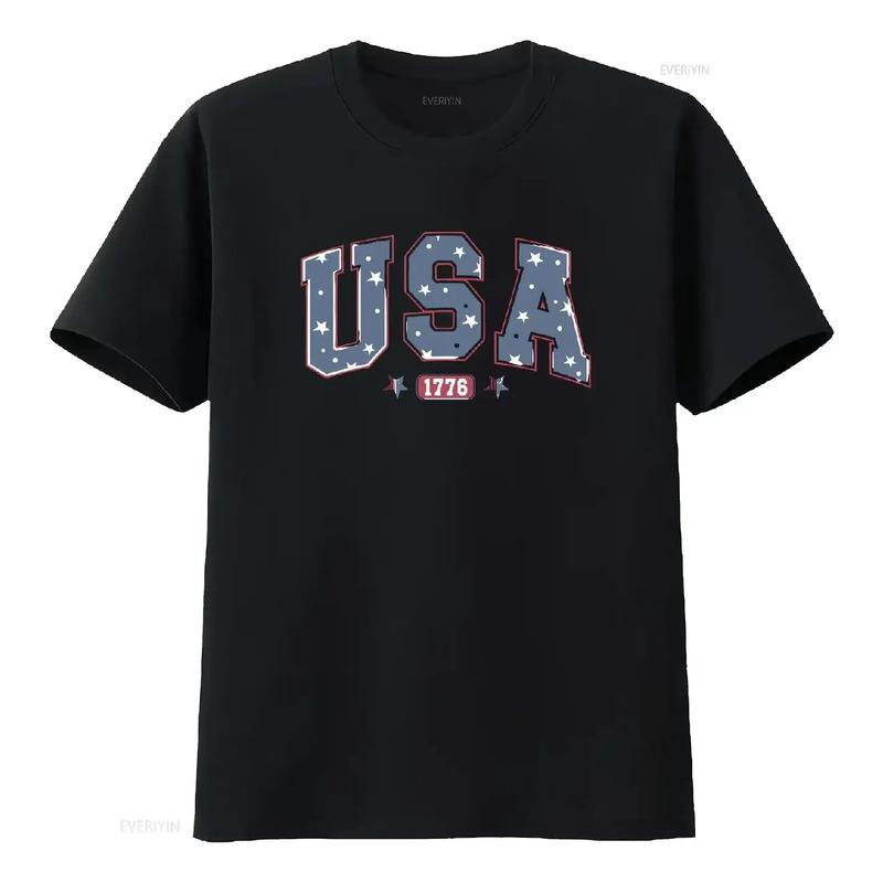 Camiseta Usa 1776 America Fourth Of July Patriotic St Re S разноцветный