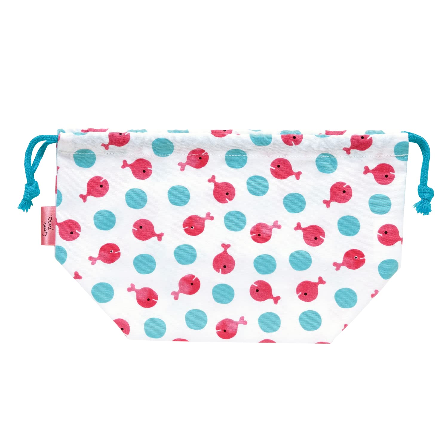 

Gakken Staifle Gomi Taro Kingyo Garnid Lunch Bag M Size Mizutama Made in Japan K08504