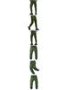 2024 Spring/Summer Men's Solid Color Casual Cargo Pants 8017, Plus Size Available