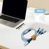 3 in 2 Fast Charging Cable Multi Usb Port Cord Type C Micro Charger Mobile Phone Wire For iPhone 14 13 12 Huawei Samsung Xiaomi