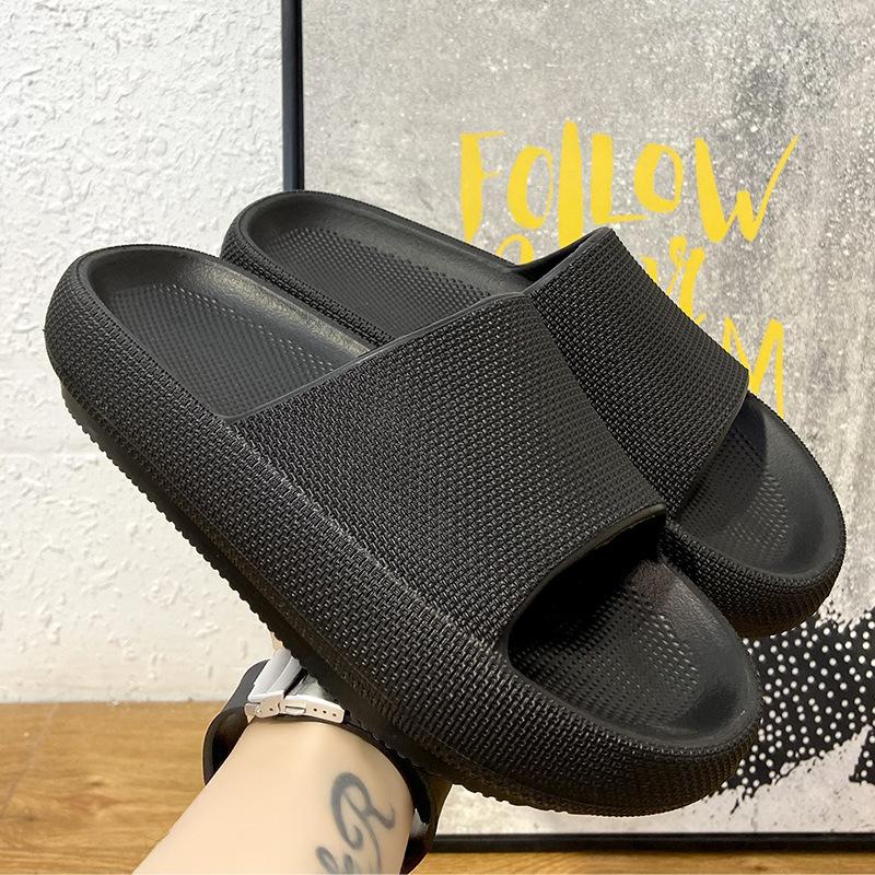 Spring and summer new thick-soled heightening trendy shoes, outside wear home indoor slippers sandals men's and women's shoes