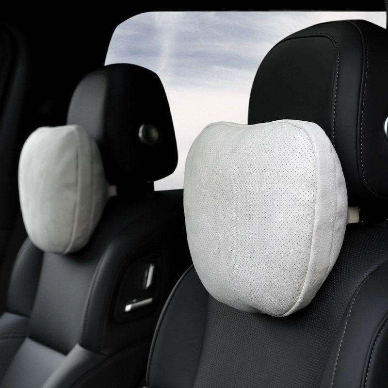 Nick Car Headrest Lumbar & Neck Support Pillow for Maybach S-Class, Mercedes, Tesla & AITO