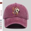 Pc Pcs Adjustable Trucker Baseball Cap with LOVE Print  Watercolor Floral Design  Lightweight Suitable for Men  Women Mult