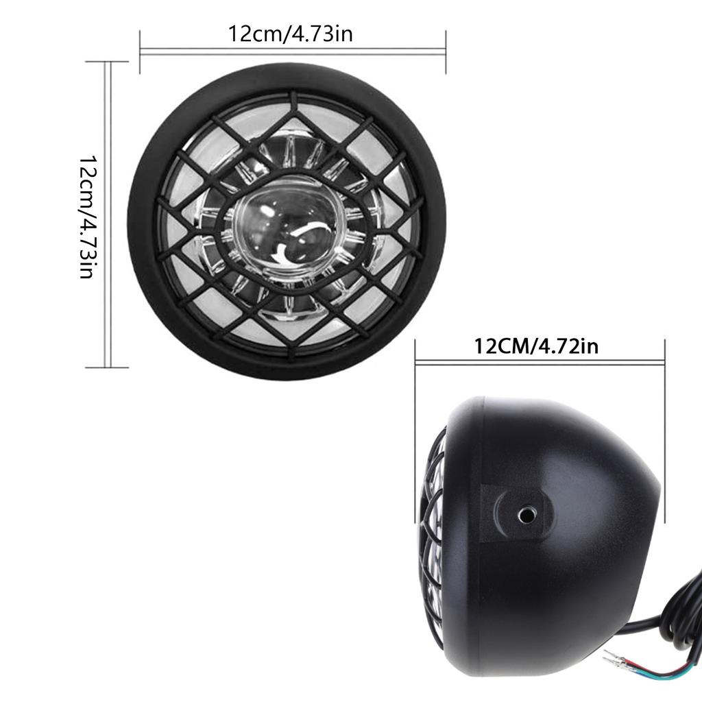 Motorcycle Auto LED Headlight Lamp Fog Lights Led Bulbs Front Light Headlamp Spotlights with DRL for Sportsters XL VRSCD