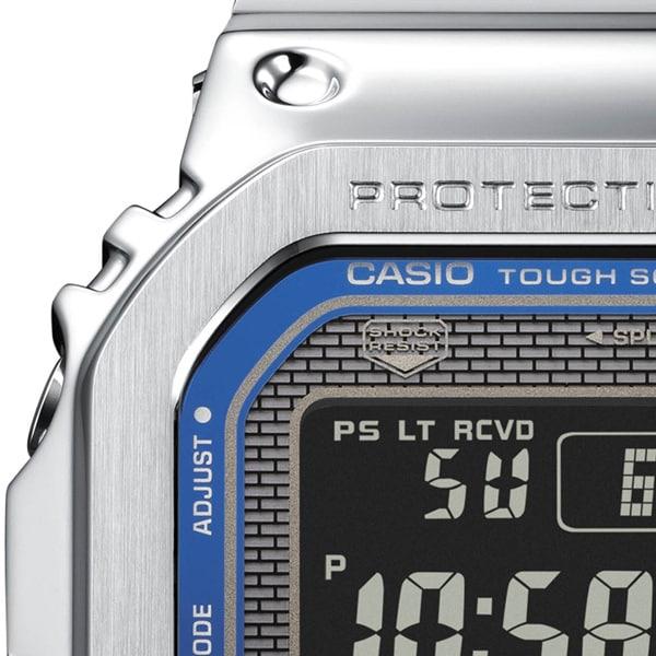 Casio Ceas G-SHOCK pentru bărbați GMW-B5000D-2JF [G-SHOCK Full Metal Series] Ceas pătrat argintiu din oțel inoxidabil