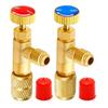 R410 refrigerant filling valve Air conditioner fluoride safety valve refrigeration switch R22 copper adapter tool