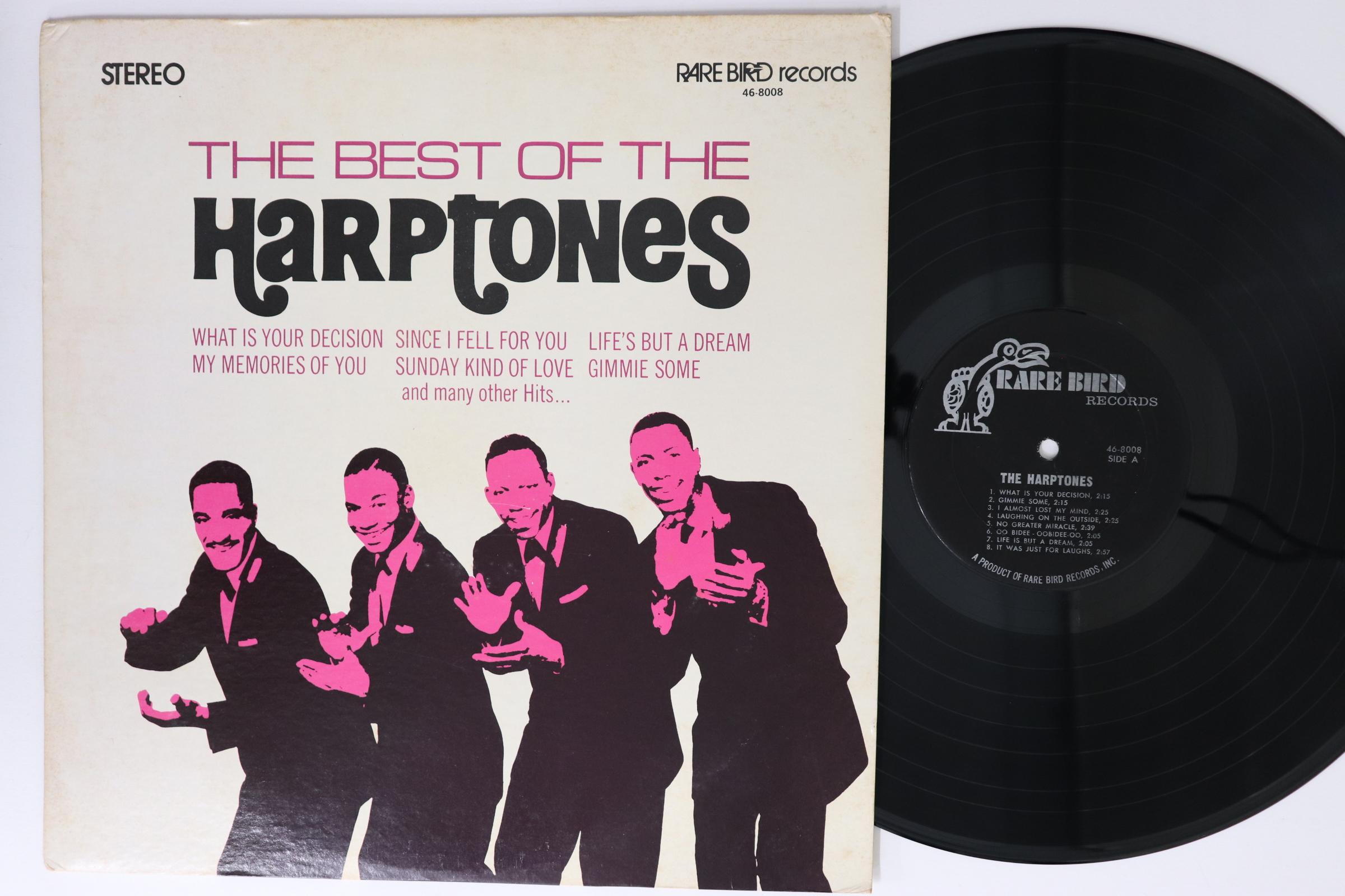 

LP Record HARPTONES Best Of The Harptones 468008 RARE BIRD Unknown Rock Used