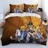 3D Yu-Gi-Oh MONSTERKARTE Anime Bettdecke Bettwäsche-Set King Queen Größe Bettbezug Kissenbezug für Jungen