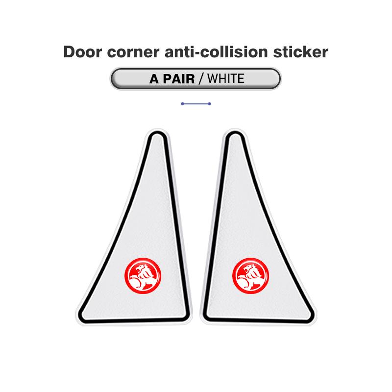 2pcs Car Door Corner Cover Bumper Collision Anti-scratch Protector For Holden VT VX VU VY HSV Astra H SV Colorado 7 2012-2023