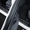 Car Door Sill Sticker Carbon Fiber Decal Threshold Side Anti Scratch Waterproof For Chevrolet CRUZE Spark Captiva Epica Optra
