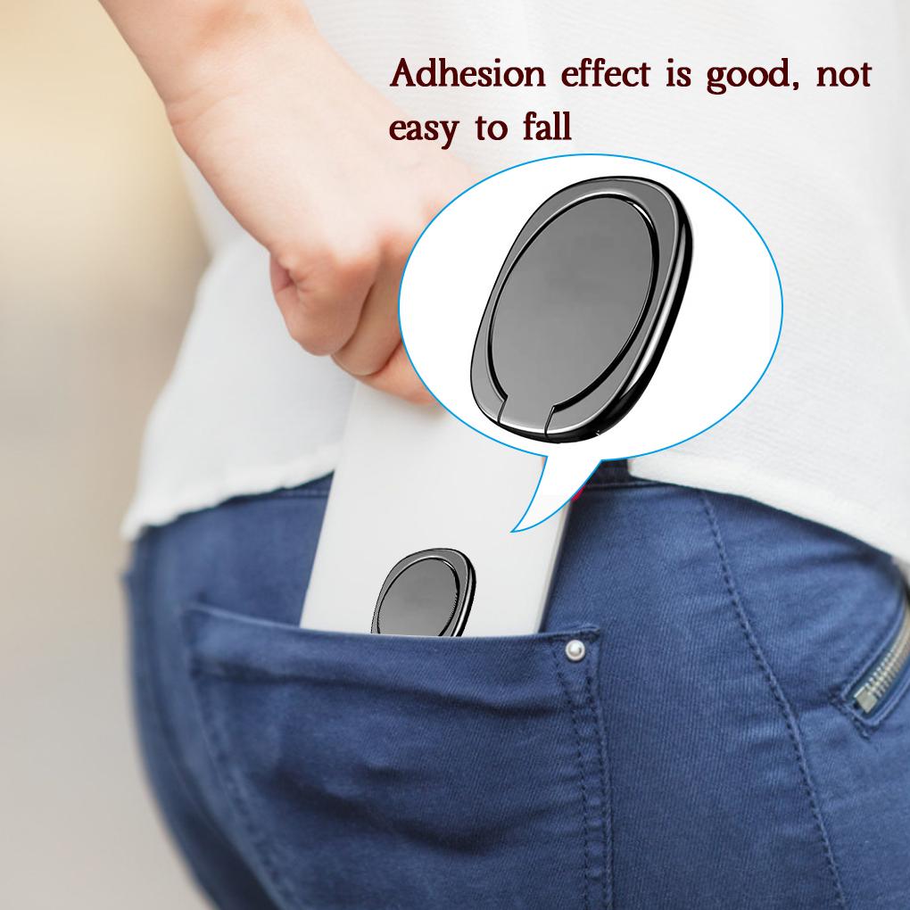 360 Degree Rotation Socket Finger Holder Car Bracket Stand Kickstand Zinc Alloy Suction Grip