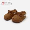 Spring 2026 Girls' Baby First Walker Bow Shoes - Soft Sole, Non-Slip, Fashionable Princess Design