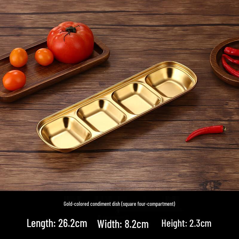 

Qianxing 304 Stainless Steel Korean Style Dipping Sauce Dish