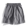 Romons Men's Ice Silk Wide Leg Casual Shorts