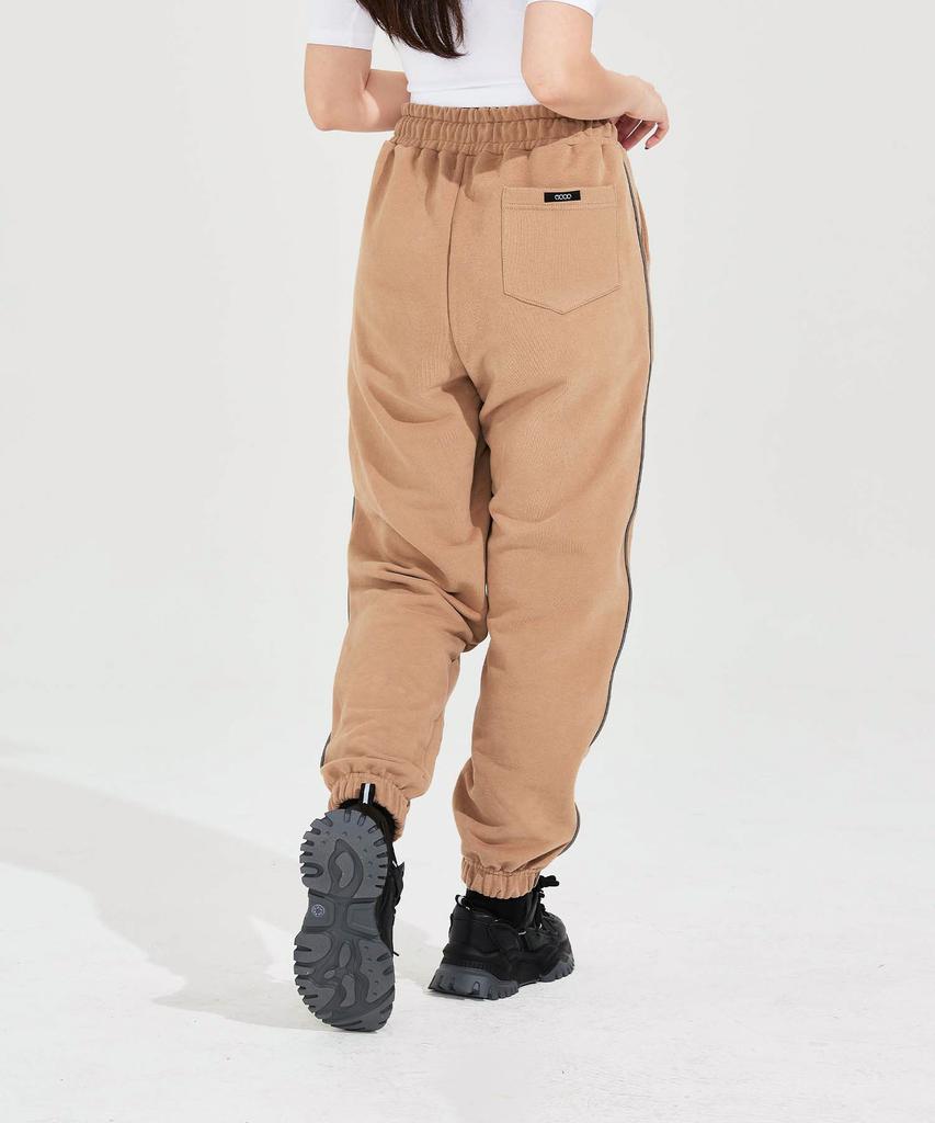 MAC 9ºC Reflect Oversized Jogger Sweatpants_Beige