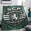 Sporting CP Print Flannel Blanket, High Quality Comfortable for All Seasons, Home Decor, Warmth and Comfort, Perfect for Christmas Gifts