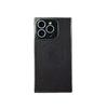 Square lychee pattern mobile phone case is suitable for Apple 16PROMAX trend 14/15 hard case 13PROMAX lens film