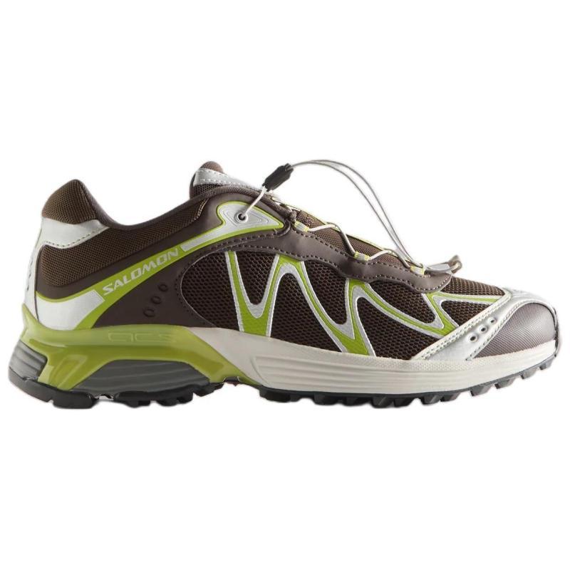 KITH x SALOMON XT WHISPER Niskie Buty do Biegania Unisex Brązowo-Zielone Trampki 479049