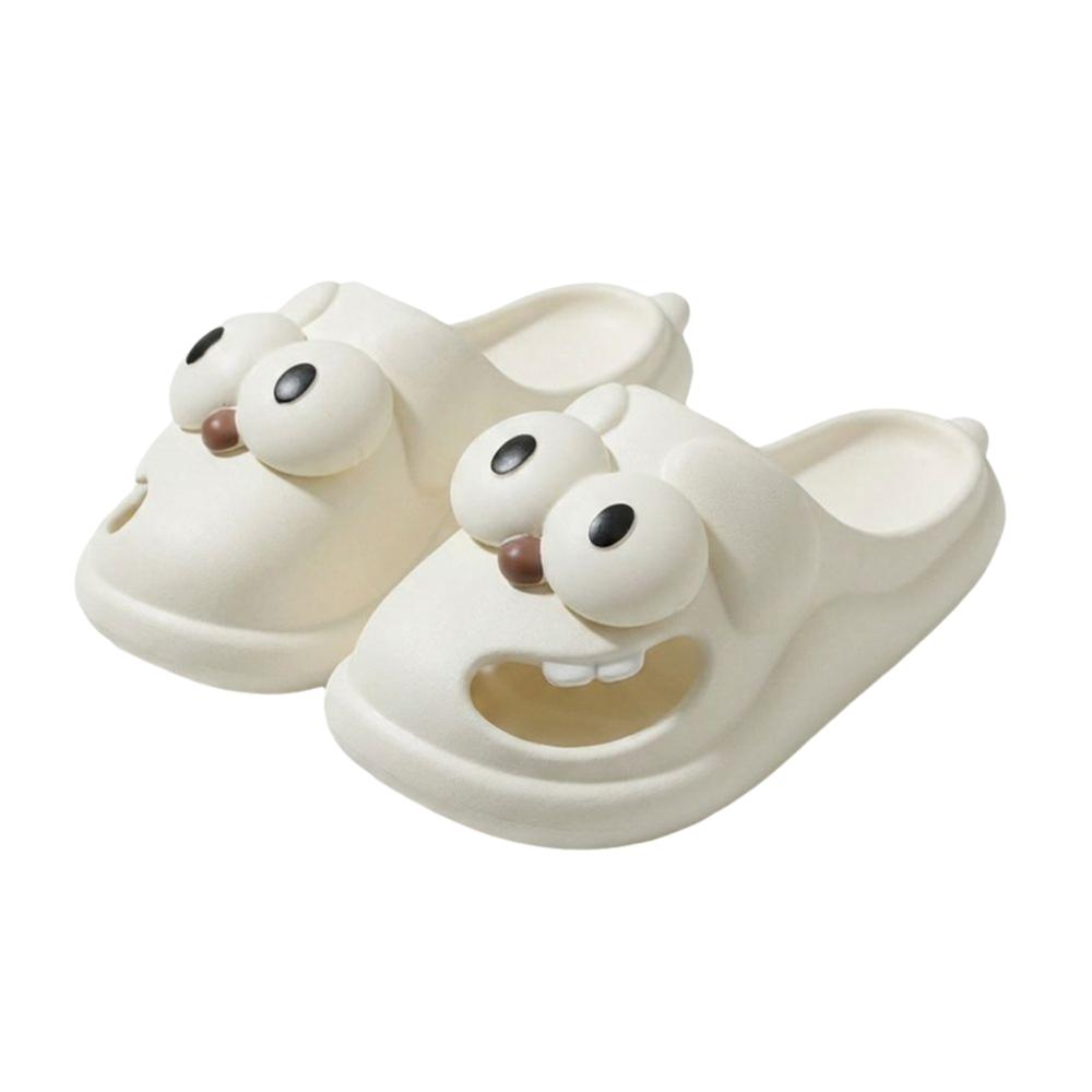 Pantofole Cane Occhi Grandi in PVC Design Divertente Pantofole Cartone Animato Pantofole Bacio Lingua Pantofole da Casa