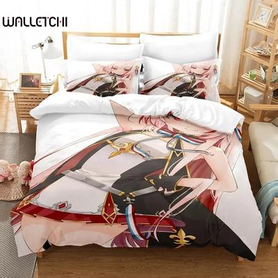 3D Print Anime Azur Lane Bedding Set Single Twin Full Queen King Size Bed Set Adult Kid Bedroom Duvet Cover Sets Bed Sheet Set