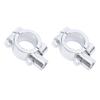 2PCS 25mm Motorcycle Handlebar Mirror Mount Holder Clamp Bracket Adapter Universal for Motorbike